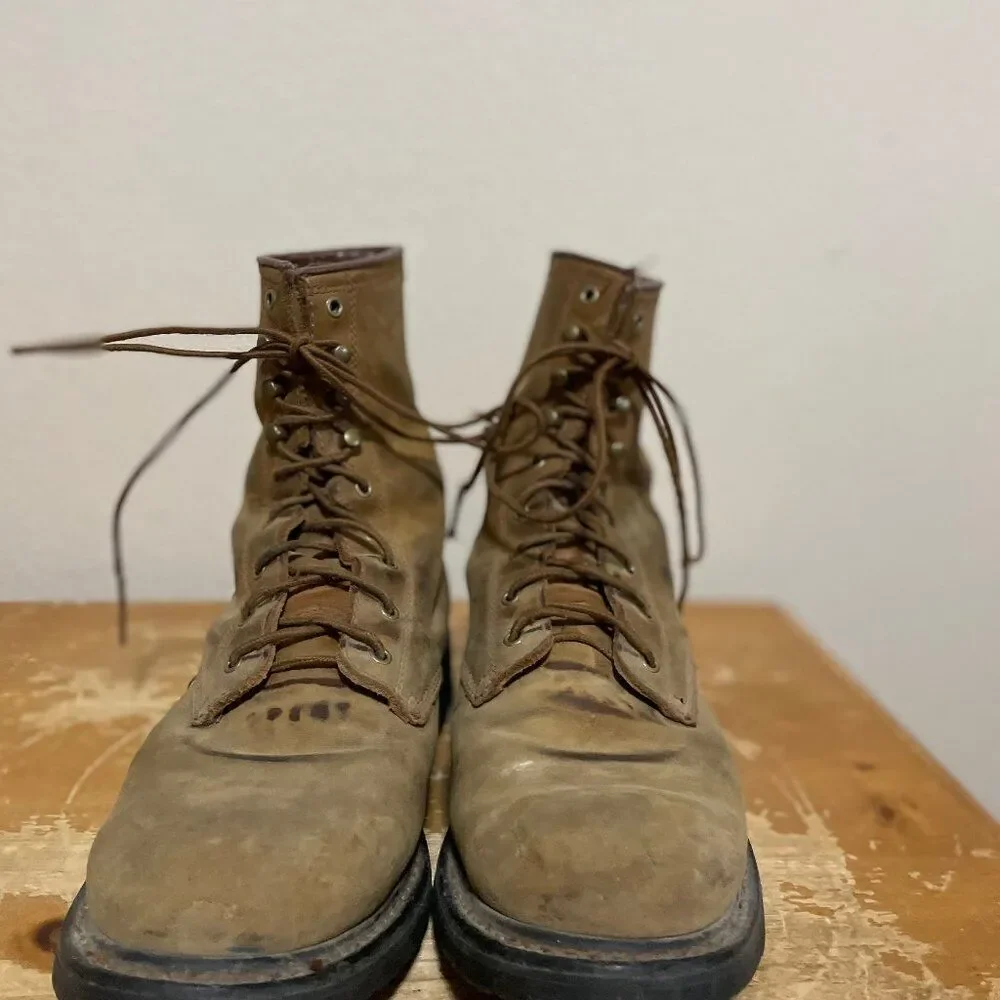 Ariat Impact Cascade Leather Work Boot Brown Performance Lace Up Men's Sz 13D
